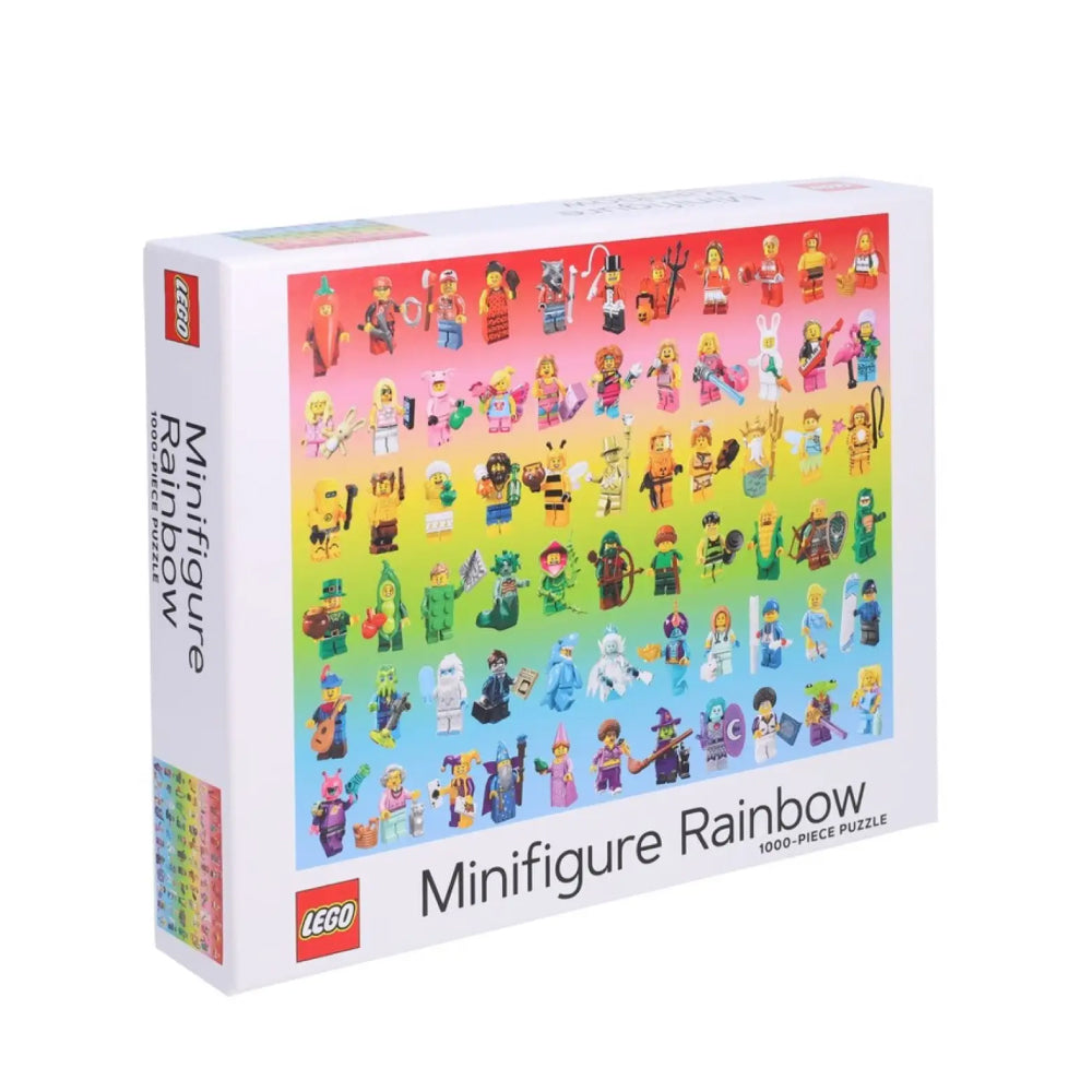 Puzzle LEGO Minifigure Rainbow 1000 pezzi Strillone Society