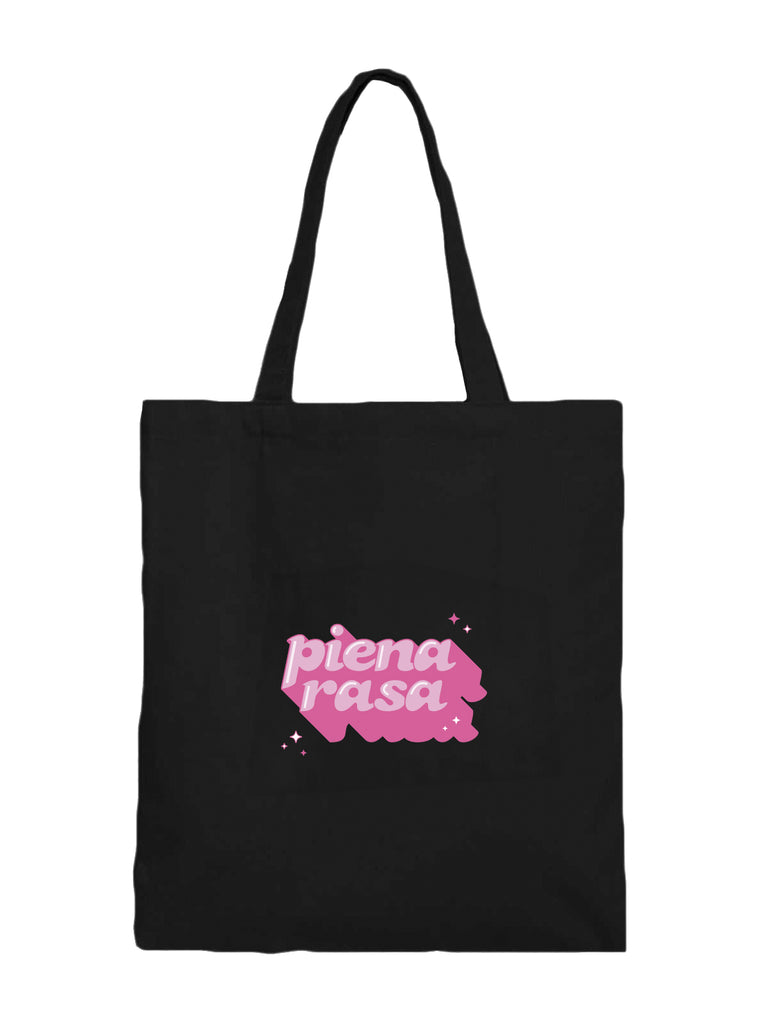 Shopper Bag Piena Rasa Nero | Strillone Society