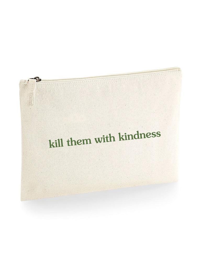 Beauty Case Kill them with Kindness Cotone Naturale | Strillone Society