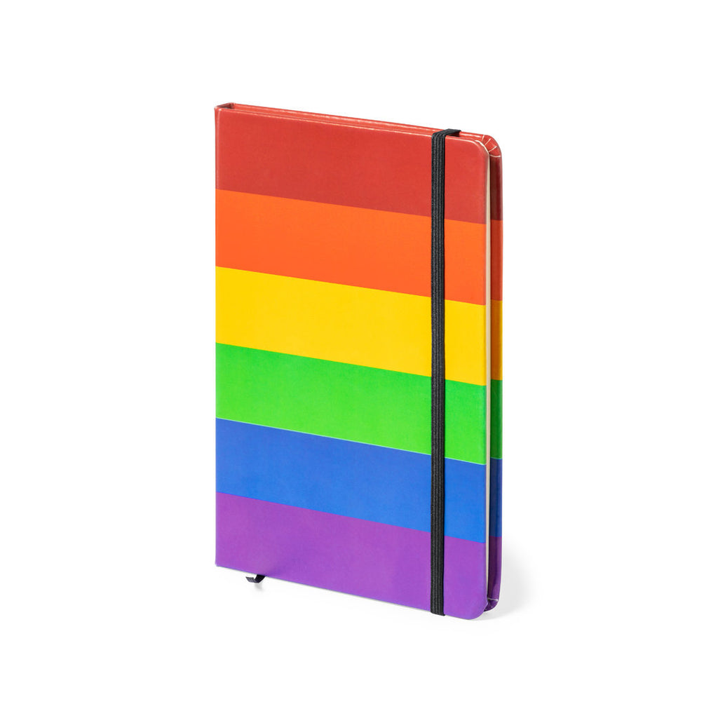Block Notes Rainbow con copertina rigida | Strillone Society