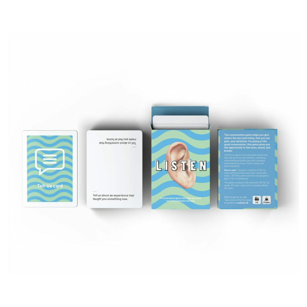 Conversation Cards - Listen | Strillone Society