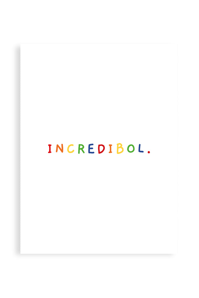 Incredibol - Poster | Strillone Society