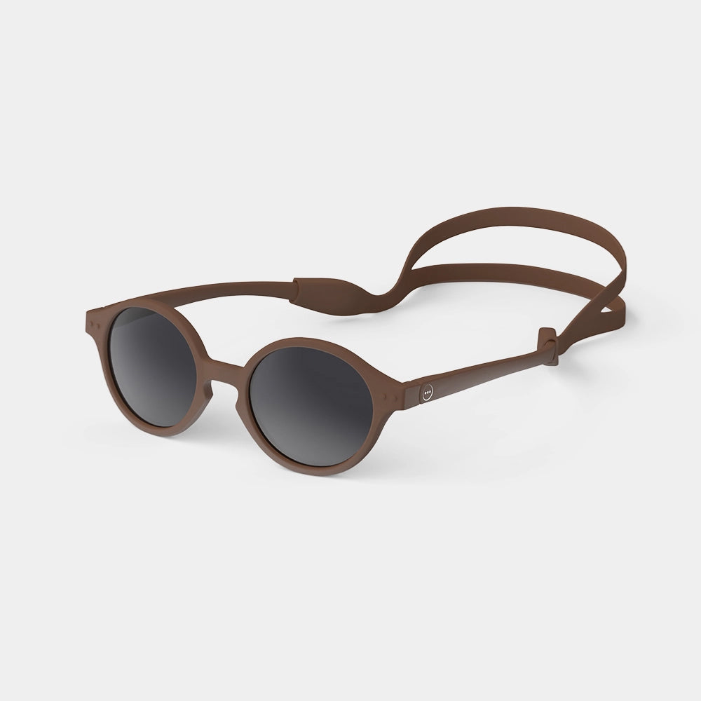 Occhiali da Sole Izipizi modello #D Kids Cioccolato | Strillone Society 