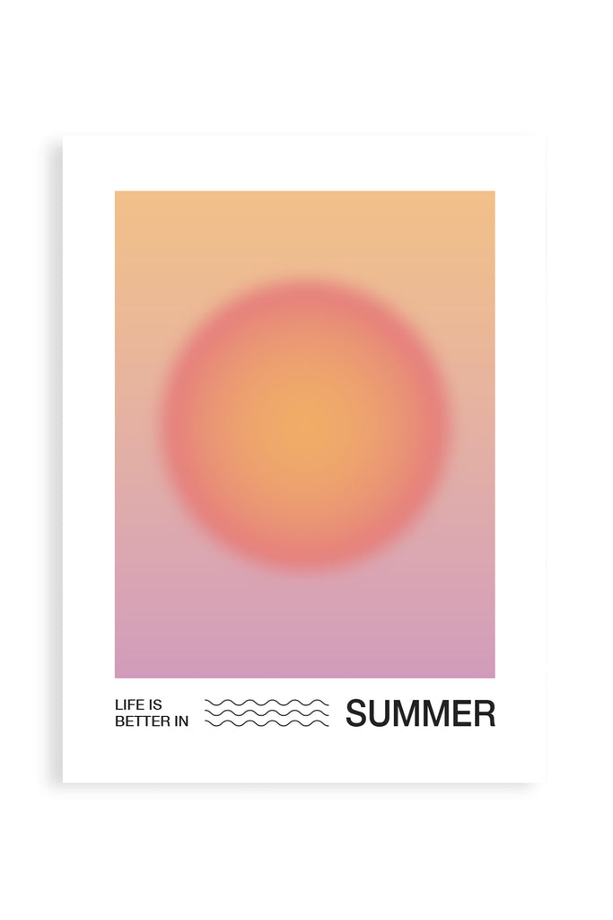 Life is Better in Summer - Poster | Strillone Society