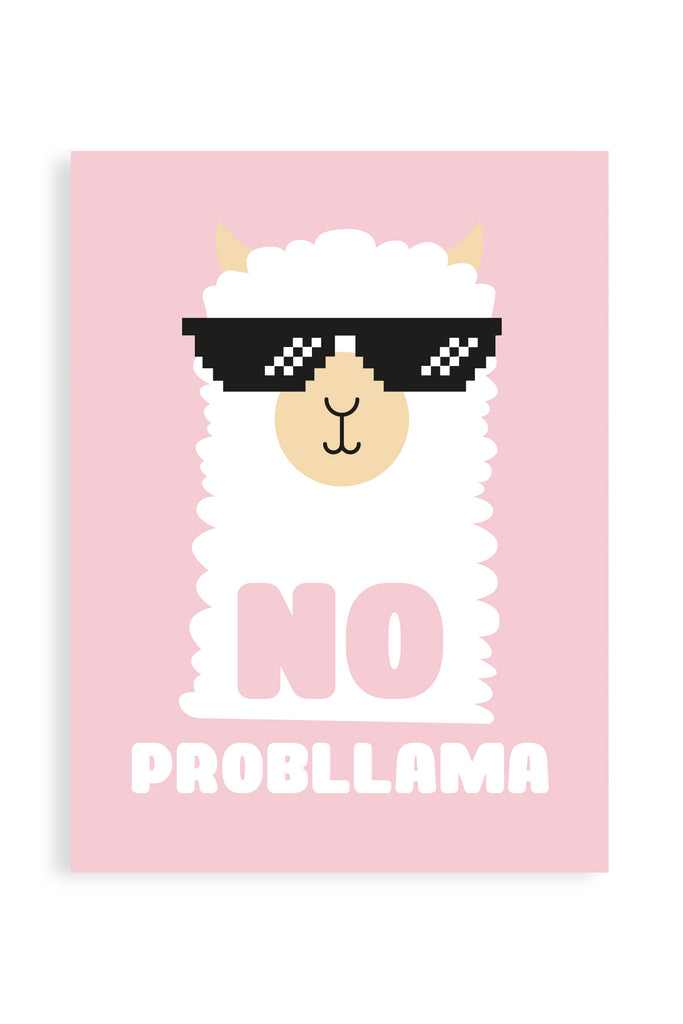 No Probllama - Poster | Strillone Society