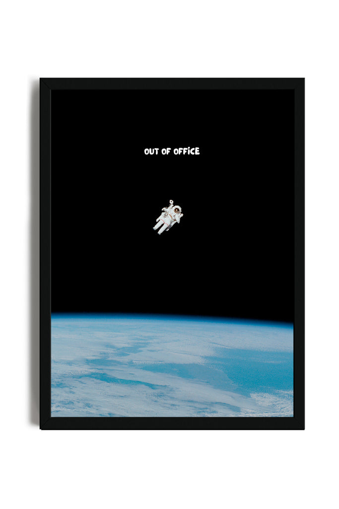 Out Of Office - Poster con cornice | Strillone Society