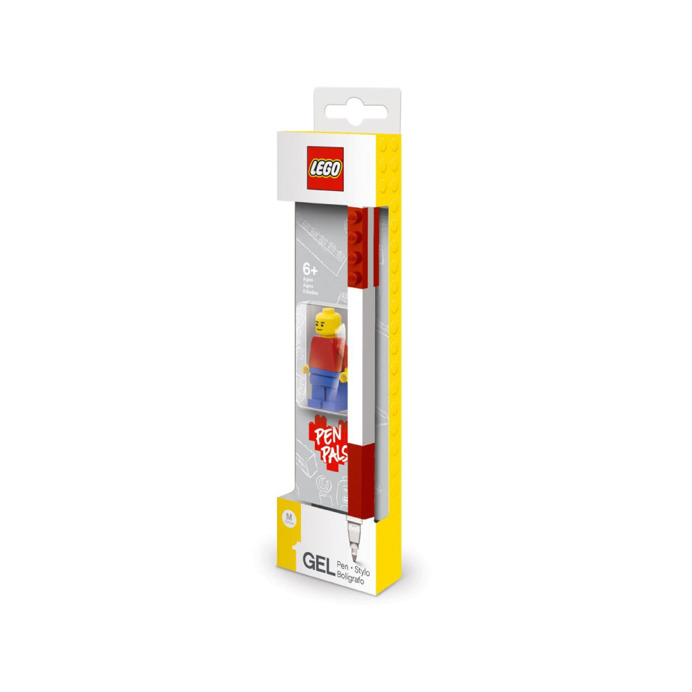 Penna Gel Rossa LEGO  | Strillone Society