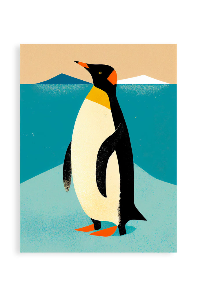 Pinguino Illustrazione - Poster | Strillone Society