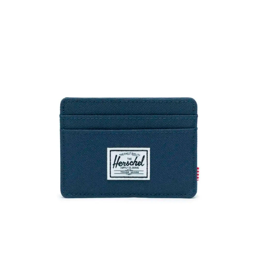 Portacarte Herschel Charlie RFID Blu Navy | Strillone Society
