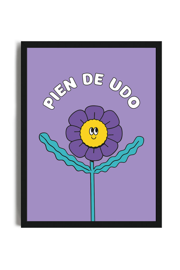 Pien De Udo - Poster con cornice | Strillone Society X Verona Deep Pearà