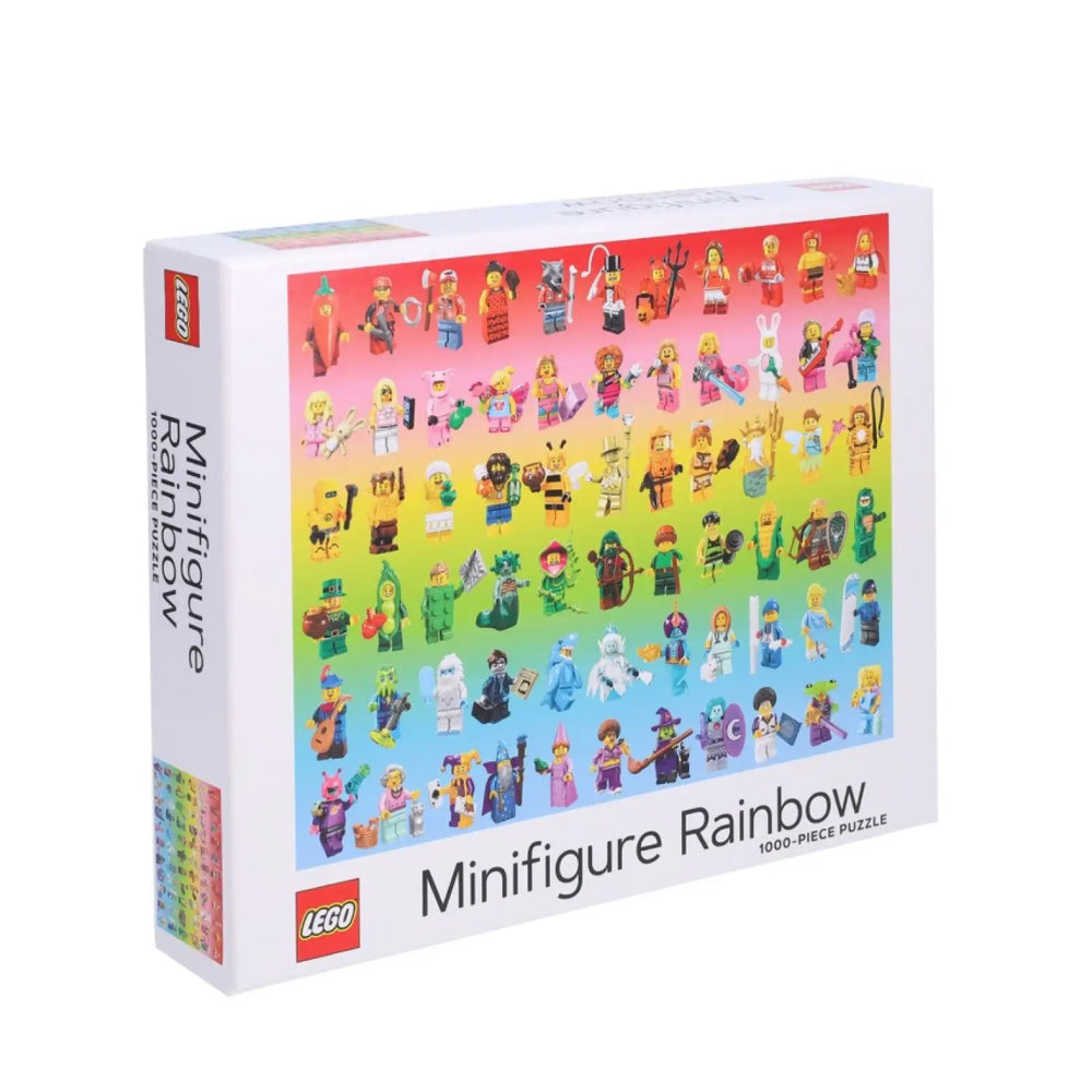 Puzzle LEGO Minifigure Rainbow 1000 pezzi | Strillone Society