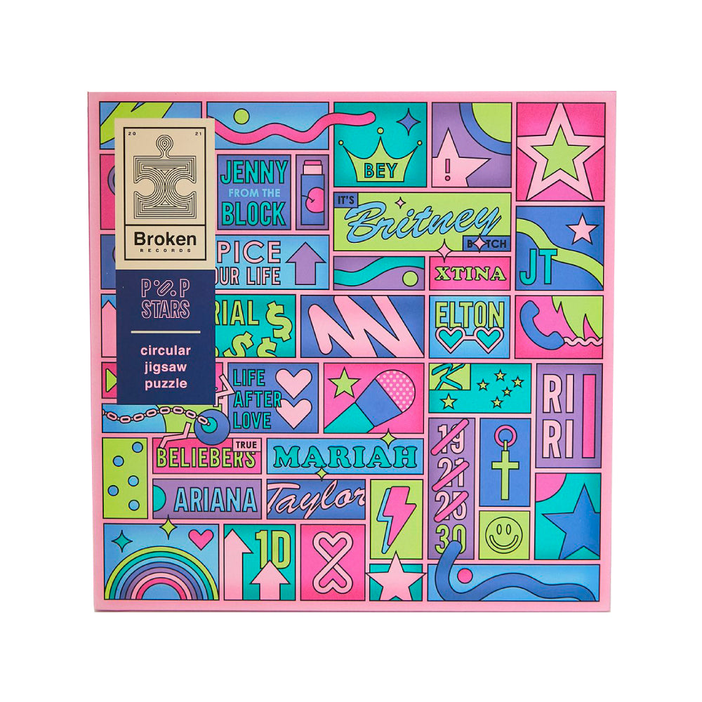 Pop Star Circular Puzzle 200 pezzi | Strillone Society