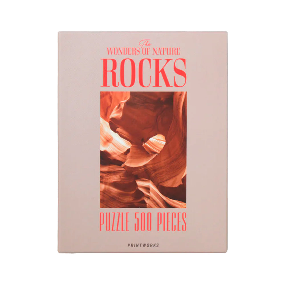 Puzzle Rocks 500 pezzi 52x38 | Strillone Society