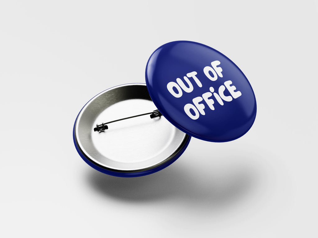 Spilla Pin - Out Of Office 32mm | Strillone Society