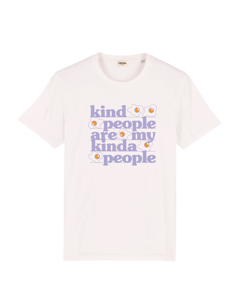 T-shirt Kind People Are My Kinda People, Pattyland Market con Strillone Society