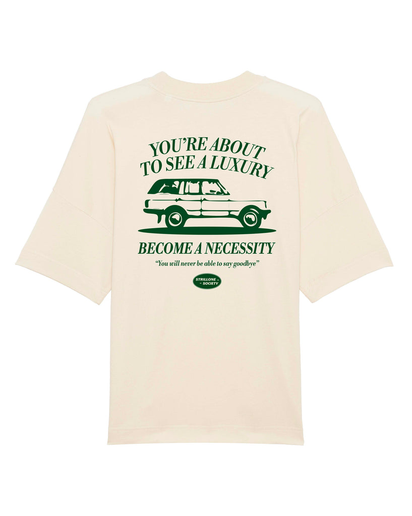 T-shirt Over Land Rover Retro | Strillone Society 