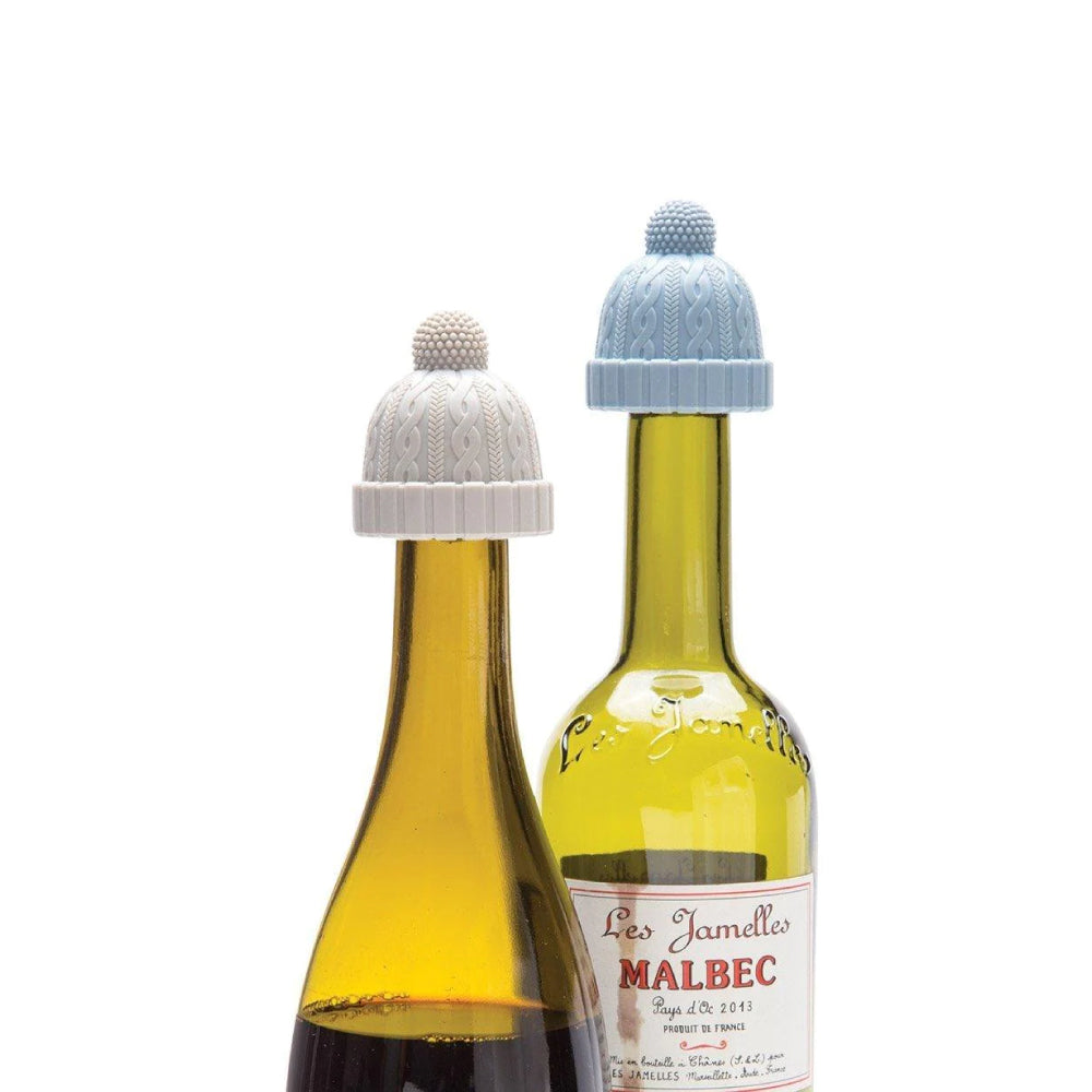 Tappo Bottiglia Beanie Azzurro Grigio | Strillone Society