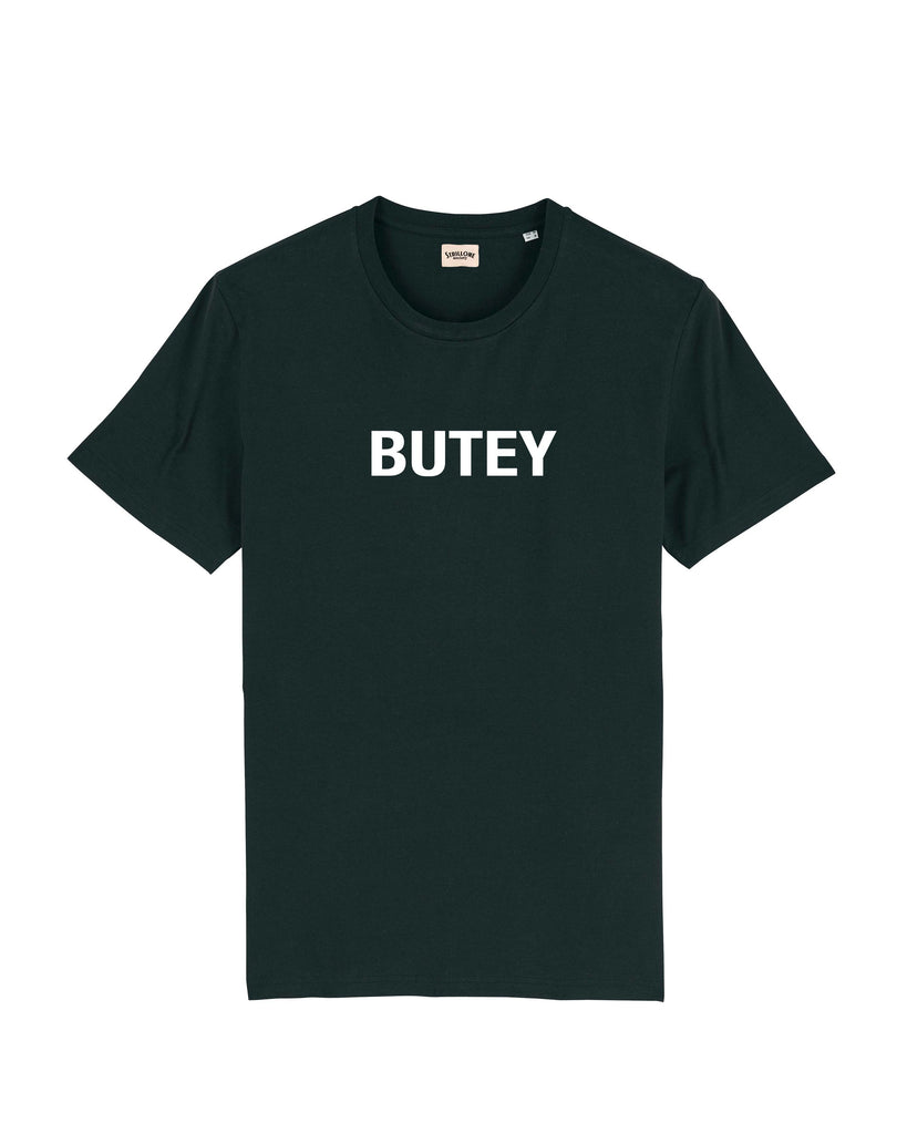 T-Shirt Butey Nero Centrale | Strillone Society X Verona Deep Pearà