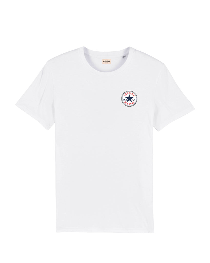 T-Shirt Lassime All Star Bianco | Strillone Society X Verona Deep Pearà