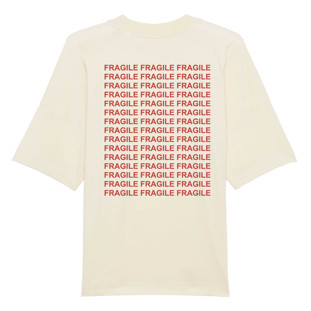 T-shirt Over Fragile Retro | Strillone Society 
