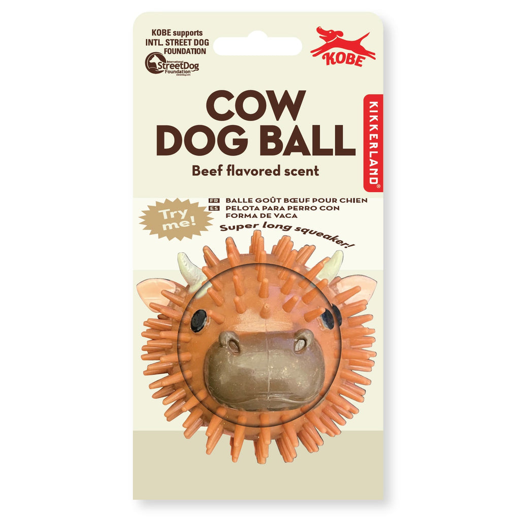 Cow dog ball