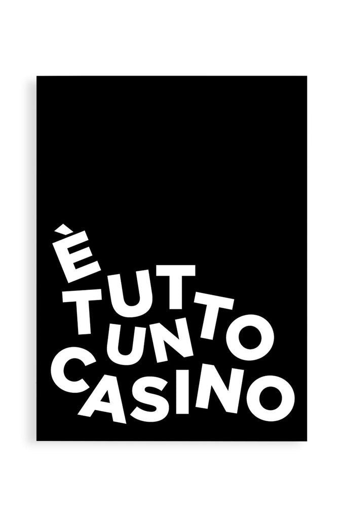 È Tutto un Casino - Poster | Strillone Society