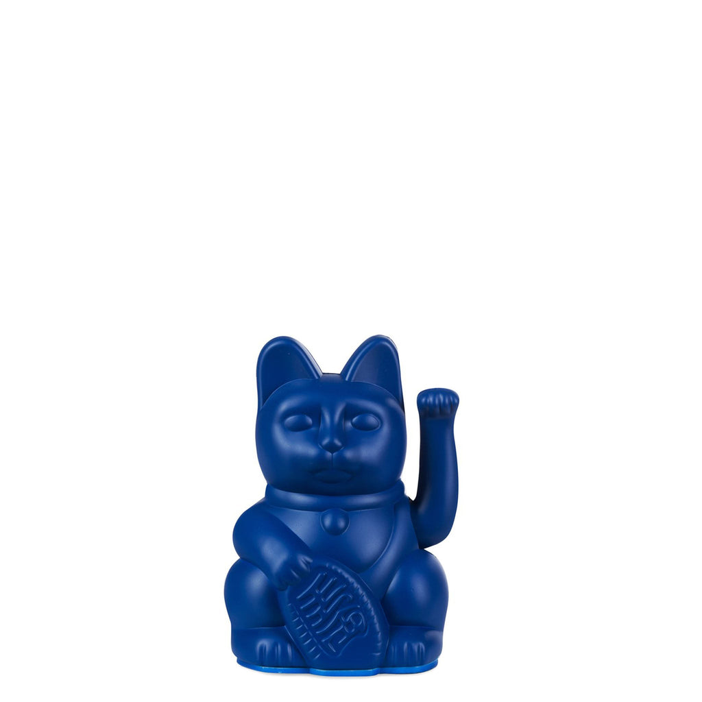 Lucky Cat Maneky Neko Mini Blu Scuro | Strillone Society