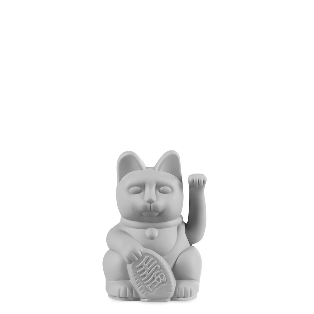 Lucky Cat Maneky Neko Mini Grigio | Strillone Society