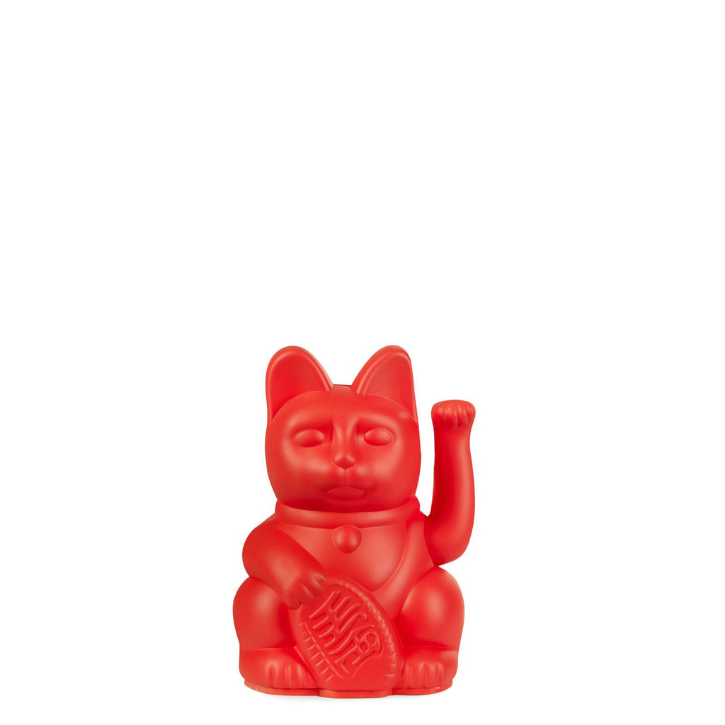 Lucky Cat Maneky Neko Mini Rosso | Strillone Society