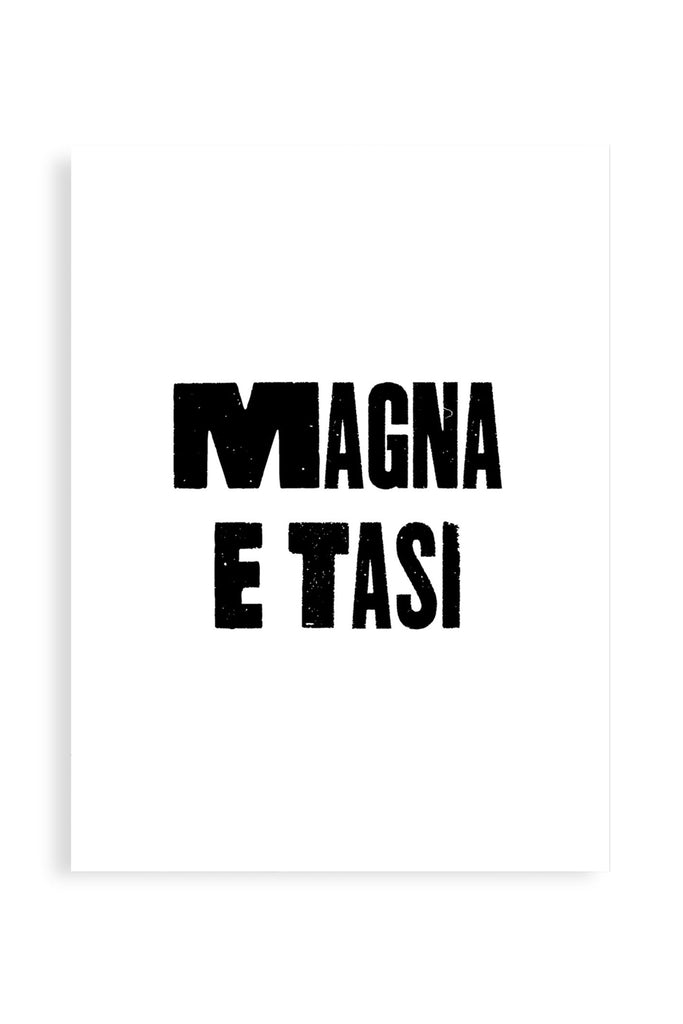Magna e Tasi - Poster | Strillone Society