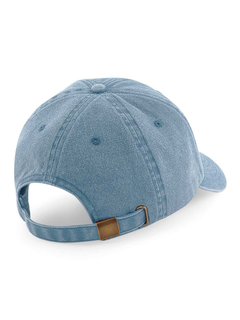 Cappellino Fabric Strillone Society stile vintage colore azzurro