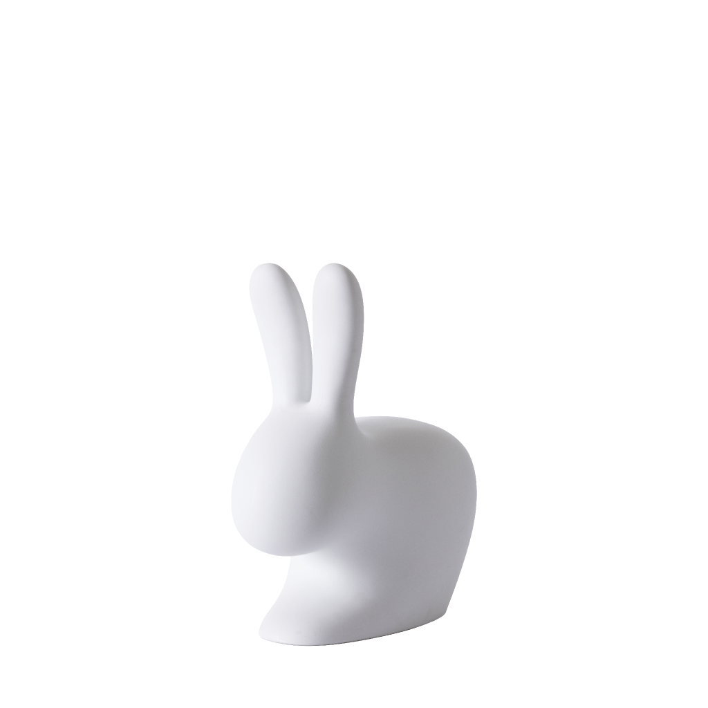 Qeeboo Chair Rabbit Baby Bianco | Strillone Society