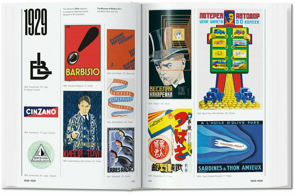 The History of Graphic Design – 40 series - Libro