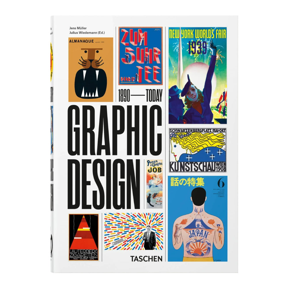 Libro The History of Graphic Design – 40 series | Strillone Society