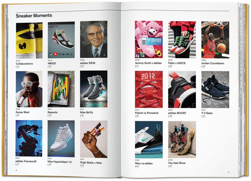 libro the ultimate sneaker book taschen