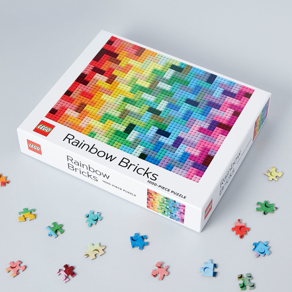 Puzzle LEGO Rainbow Bricks 1000 pezzi 60x51