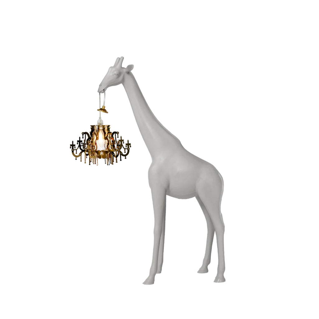 Qeeboo Lampada Giraffa XS Grigio | Strillone Society